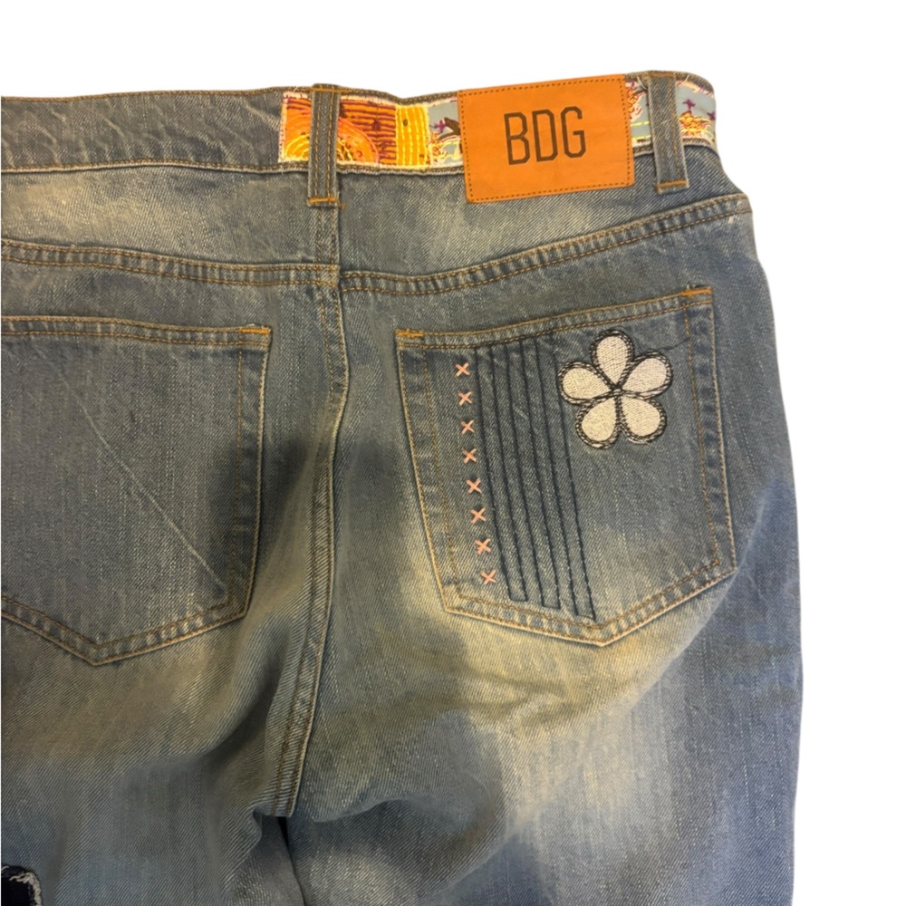 Bdg Multicolor Patchwork Straight Leg Jeans - image 5